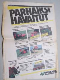 Koneviesti 1988 nr 10 - Salaojitus uudessa tilanteessa, MF 3600 -sarja. Konekentän laidalta - Kuka konsultoi mikronostajaa?, Lautas-niitto-koneen hinnan vaihto, ym.
