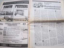 Koneviesti 1988 nr 12 - Ylihärmän malli, Jenkki-Jontikka - pelkkää pikavaihdetta, Konekentän laidalta - Maatalouskoneet mittatilauksesta, Varmo-tasausäes, ym.