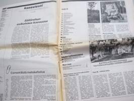 Koneviesti 1988 nr 13 - Säilörehun esikuivaus kasvussa, Ford 4110 - Maasta se pienikin ponnistaa, Konekentän laidalta - Kuka mitäkin myy?, ym.