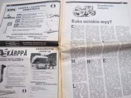 Koneviesti 1988 nr 13 - Säilörehun esikuivaus kasvussa, Ford 4110 - Maasta se pienikin ponnistaa, Konekentän laidalta - Kuka mitäkin myy?, ym.