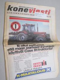 Koneviesti 1988 nr 18-Urakoinnissa työtä tarjolla,Kolmiteräisten koitos-SM kynnöissä yllättäjä nuorten joukosta,Hankkija-maatalous Oy:n Ulkomaiset kone-edustukset,ym