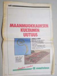 Koneviesti 1988 nr 22 - Ajan kuvia, Fendt 380 GTA -järjestelmätraktori - Omalaatuinen ilmestys, Kultamukula -88 -Onnistunut erikoisnäyttely, ym.