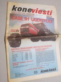 Koneviesti 1986 nr 20 - Vastuukysymykset koneiden yhteiskäytöstä ratkaisematta, Ursus 914 DL Turbo - Karhun elkeet, Monta auraa yhdessä - Kverneland Variomat, ym.