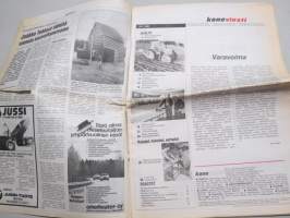 Koneviesti 1986 nr 21 - Varavoima, Maailman sivu, Hyvämuistinen traktori - Uusi Massey-Ferguson 3000-sarja esittelyssä, Juurikkaannostoa telattraktorilla, ym.