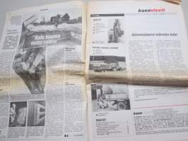 Koneviesti 1986 nr 22 - Alimmaisena isännän käsi, Täydennystä Same-valikoimaan, Kylvösyyttä vastaava muokkaus - Jyrsinkylvö ja uudet äkeet, Perävaunu Puolasta, ym.