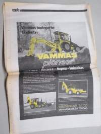 Koneviesti 1987 nr 5 - Koneostoihin budjetointi mukaan, SOK panostaa kotimaisiin, Harmeka ja Tuhti Junkkari - Paalit silpuiksi, Jome-rehuleikkuri, ym.