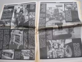 Koneviesti 1987 nr 6 - Talvimaatalousnäyttelyä tarvitaan jatkossakin, SIMA, Valmet H 800 - Traktori moneen lähtöön, Kera etsii yrittäjiä, ym.
