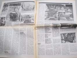 Koneviesti 1987 nr 13 - Nurmenkorjuun vaihtoehdot, Massey Ferguson 3070 Datatronic, Noukinvaunu säilörehun korjuussa - Tilakohtainen ratkaisu, ym.
