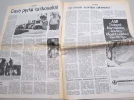 Koneviesti 1984 nr 1 - Tuotantojärjestelmä pidettävä kunnossa, yhteenveto syksyn auravertailusta, Case pyrkii kakkoseksi, Näyttelyssä nähtyä - Eima 1983, ym.