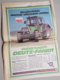 Koneviesti 1984 nr 6 - Maaseuturakentamisen ohjelmajulistus, Oikeusasiamies ja verohallitus eri mieltä kohtuudesta, Monitoiminen telivaunu vaihtolaivoille, ym.