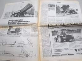 Koneviesti 1984 nr 9 - Kiertokoe, Vakolan johtaja professori Osmo Kara `Viljeljöillä vielä paljon oppimista maanmuokkauksessa´, Vakola Pähkinänkuoressa, ym.