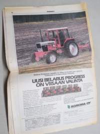 Koneviesti 1984 nr 9 - Kiertokoe, Vakolan johtaja professori Osmo Kara `Viljeljöillä vielä paljon oppimista maanmuokkauksessa´, Vakola Pähkinänkuoressa, ym.