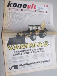 Koneviesti 1984 nr 10 - Kuulo vaarassa, Kaypro 2 on luotettava työkalu, Kemiralta 1500 kilon lannoitelava, Maatalouskoneiden ohjevuokrat, Kevään kohinaa, ym.