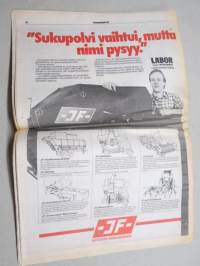 Koneviesti 1984 nr 10 - Kuulo vaarassa, Kaypro 2 on luotettava työkalu, Kemiralta 1500 kilon lannoitelava, Maatalouskoneiden ohjevuokrat, Kevään kohinaa, ym.