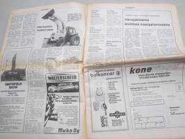 Koneviesti 1984 nr 17 -Traktorit ja työkoneet syysliikenteessä,Casen matkassa Melthamissa,Case-Cummins-moottorit tulevat,Veikko Tertsunen Pneumaattiset levittimet,ym