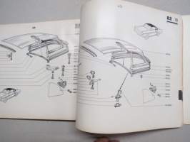 Renault R.1133 - P.R.757 Catalogue De piéces de rechange -parts catalogue / varaosaluettelo