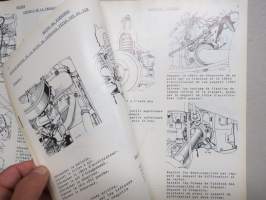 Renault R.1130 - M.R.68 Manuel de reparation -factory shop manual / tehtaan alkuperäinen korjaamokäsikirja