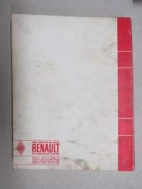 Renault R.1130 - M.R.68 Manuel de reparation -factory shop manual / tehtaan alkuperäinen korjaamokäsikirja