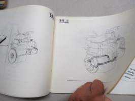 Renault R.1131 - P.R.712 Catalogue provisoire de piéces de rechange -parts catalogue, supplementary / varaosaluettelon lisäosa