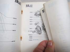 Renault R.1131 - P.R.712 Catalogue provisoire de piéces de rechange -parts catalogue, supplementary / varaosaluettelon lisäosa