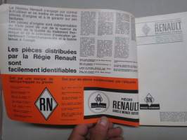 Renault R.1094 - P.R.751 Catalogue de piéces de rechange -parts catalogue, supplementary / varaosaluettelon lisäosa