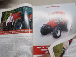 Case IH Uutiset / Case IH asiakaslehti syksy 2003, IH MXU MAXXUM, CVX, MXM, IH JX / JXU MAXXIMA, IH-merkkiuskollinen Alf-erik Wiss, ym.