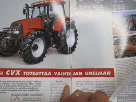 Case IH Uutiset / Case IH asiakaslehti syksy 2003, IH MXU MAXXUM, CVX, MXM, IH JX / JXU MAXXIMA, IH-merkkiuskollinen Alf-erik Wiss, ym.