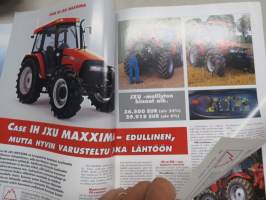 Case IH Uutiset / Case IH asiakaslehti syksy 2003, IH MXU MAXXUM, CVX, MXM, IH JX / JXU MAXXIMA, IH-merkkiuskollinen Alf-erik Wiss, ym.