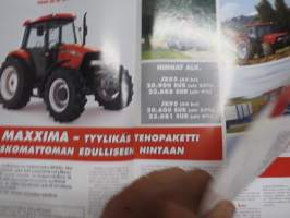 Case IH Uutiset / Case IH asiakaslehti syksy 2003, IH MXU MAXXUM, CVX, MXM, IH JX / JXU MAXXIMA, IH-merkkiuskollinen Alf-erik Wiss, ym.