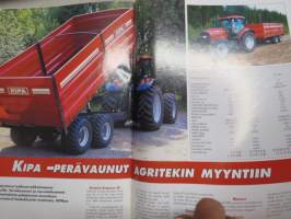 Case IH Uutiset / Case IH asiakaslehti syksy 2003, IH MXU MAXXUM, CVX, MXM, IH JX / JXU MAXXIMA, IH-merkkiuskollinen Alf-erik Wiss, ym.