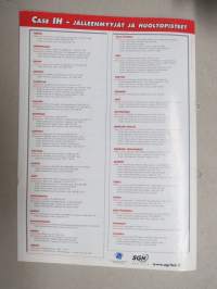 Case IH Uutiset / Case IH asiakaslehti syksy 2003, IH MXU MAXXUM, CVX, MXM, IH JX / JXU MAXXIMA, IH-merkkiuskollinen Alf-erik Wiss, ym.