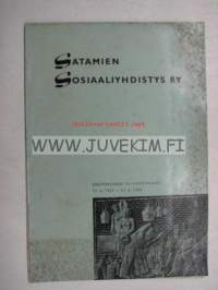 Satamien Sosiaaliyhdistys ry ensimmäinen 10-vuotiskausi 1952-1962