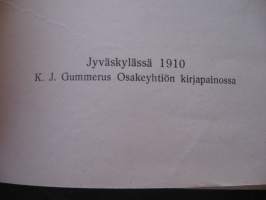 Haapamäen Yhteiskoulu - Kertomus lukuvuodelta 1909-1910