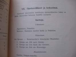 Haapamäen Yhteiskoulu - Kertomus lukuvuodelta 1909-1910