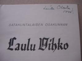 Satakuntalaisen osakunnan lauluvihko