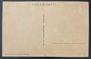 Matkustajalentokone  - Seuran postikortti N:o 23 - Kulkematon kortti