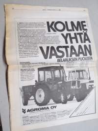 Koneviesti 1981 nr 2 - MF pysyy Hankkijalla, Konekaupan uusjako, Ennätyksellinen salaojitusvuosi Keski-Suomessa, Konekonsulentit koulutuspäivillä, ym.