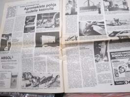 Koneviesti 1981 nr 4 - Pakkasakku OY:n kannanotto traktoriakkujen testin  johdosta,Epävarmat laskentaperusteet,Kirjeitä toimitukselle,Tanskan konetehtaiden toive,ym.