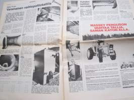 Koneviesti 1981 nr 9 - Kylvömuokkaus kannattaa tehdä hyvin, Lämminvesi-varaajan asennus, Hakas TP-221 - Varsinainen vaihtopolttokattila, Kahden kattilan korvaaja,ym.