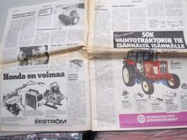 Koneviesti 1981 nr 10 - Lämmöntalteenotto-laitteetko rahasampoja?, Emännänlinja, Miten putket maassa makaavat?, Lannan käytön hyötysuhdetta parannettava, ym.