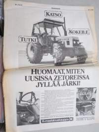 Koneviesti 1981 nr 10 - Lämmöntalteenotto-laitteetko rahasampoja?, Emännänlinja, Miten putket maassa makaavat?, Lannan käytön hyötysuhdetta parannettava, ym.