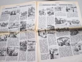 Koneviesti 1981 nr 14 - Konekonsulentit näyttelykentällä, Laihian energiansäästökylä, Kunnallstekniikan näyttely 81, Idea-81 Pirkanmaan näyttelyssä, ym.