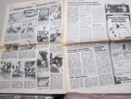 Koneviesti 1981 nr 14 - Konekonsulentit näyttelykentällä, Laihian energiansäästökylä, Kunnallstekniikan näyttely 81, Idea-81 Pirkanmaan näyttelyssä, ym.