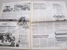 Koneviesti 1981 nr 17 - Hankintakauppa kunniaan, SM-kyntökilpailu, Korjauksen salaamisesta tuomittiin hyvitykseen, Mekaanisen lannoitteen sekoitusprosessi, ym.