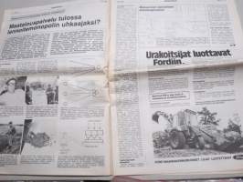 Koneviesti 1981 nr 17 - Hankintakauppa kunniaan, SM-kyntökilpailu, Korjauksen salaamisesta tuomittiin hyvitykseen, Mekaanisen lannoitteen sekoitusprosessi, ym.