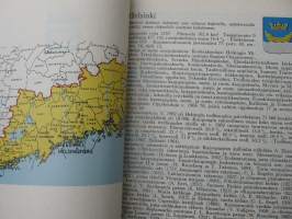 Viikkosanomat - Avain omaan maahan, 1964. Tietoja Suomen kaupungeista, kauppaloista ja maakunnista
