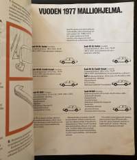 Uudistuksia ja parannuksia Saab 99 - Mallivuosi 1977