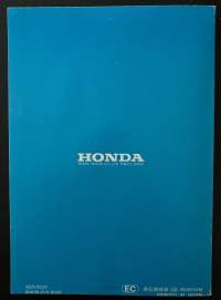 Honda Outboard Motor BF2A - Owner&#039;s Manual