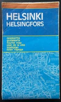Helsinki / Helsingfors, kaupungin katu- ja paikannimiluettelo - Nimiluettelo + Helsingin opaskartta