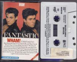 Wham - Fantastic, 19??. C-kasetti. Epic 40-25328. Huom! Lisäraidat! UUSINTAPAINOS